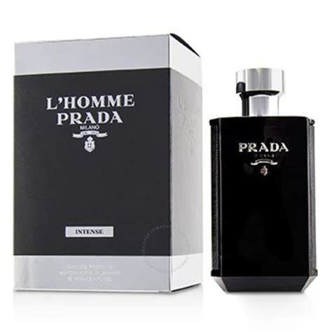 prada l'homme.intense|prada l'homme 3.4 oz.